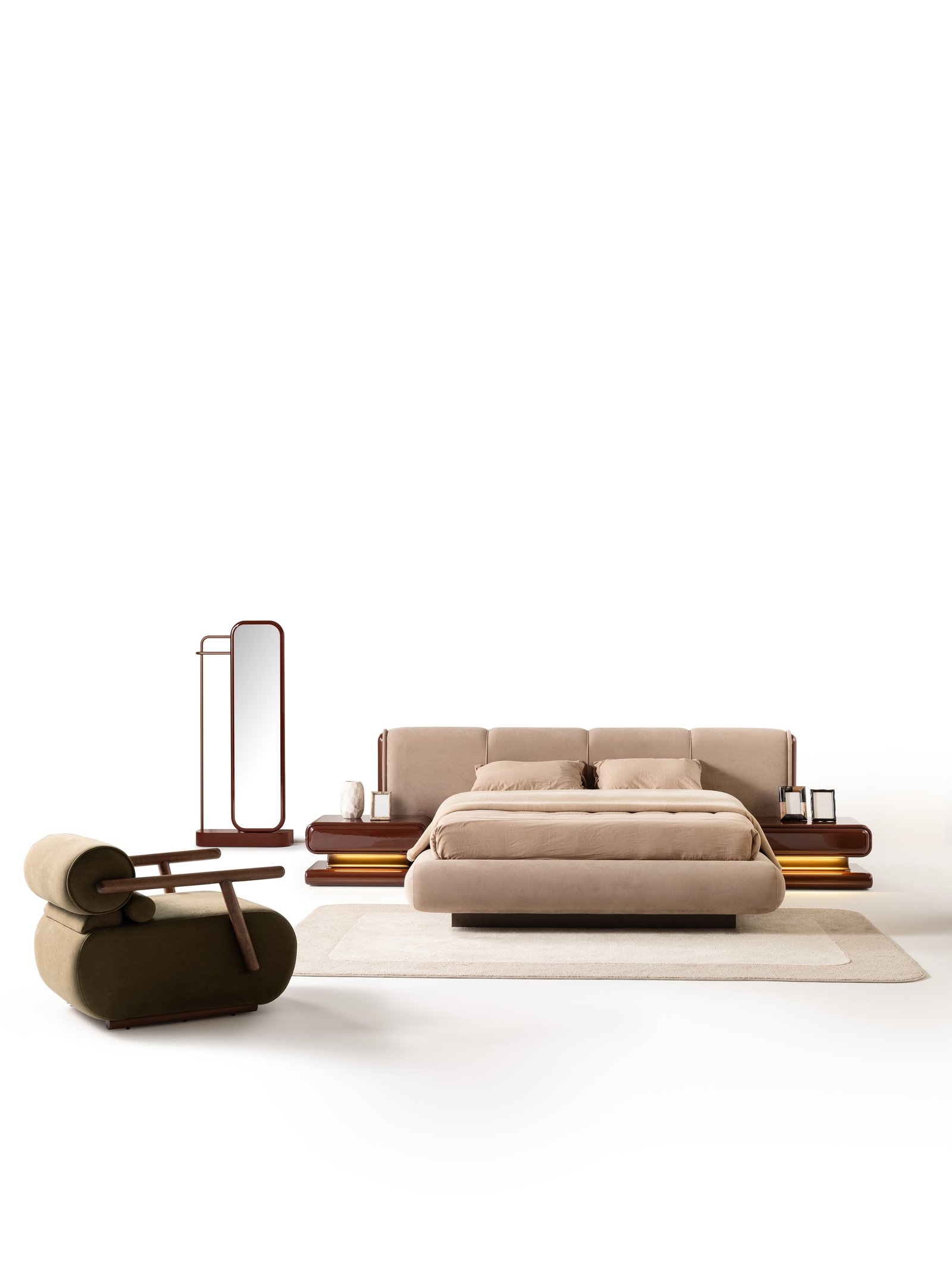 Mocha Yatak Odası görsel 3